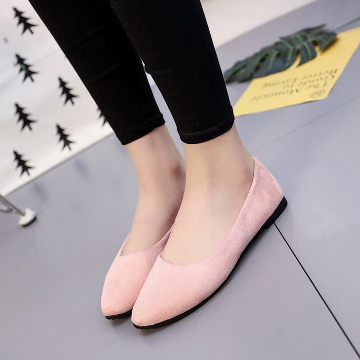 パンプス ポインテッドトゥ ぺたんこ | PlusNao | 詳細画像12 