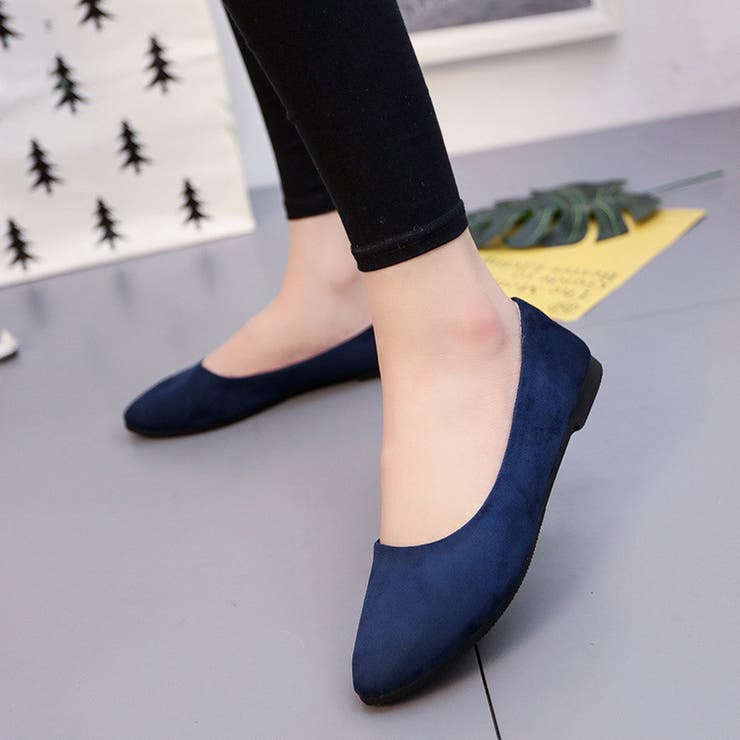 パンプス ポインテッドトゥ ぺたんこ | PlusNao | 詳細画像7 