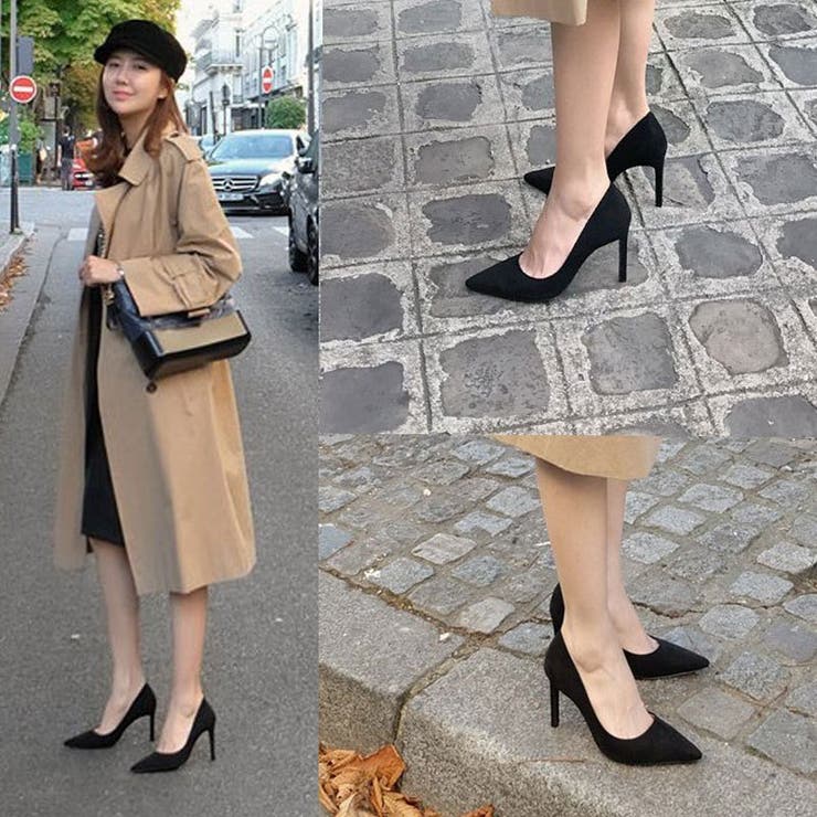 パンプス ポインテッドトゥ ミドル | PlusNao | 詳細画像4 