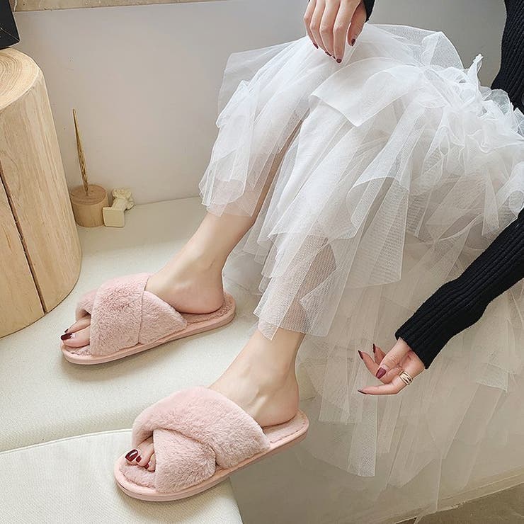 前あきスリッパ スリッパ ルームシューズ | PlusNao | 詳細画像4 