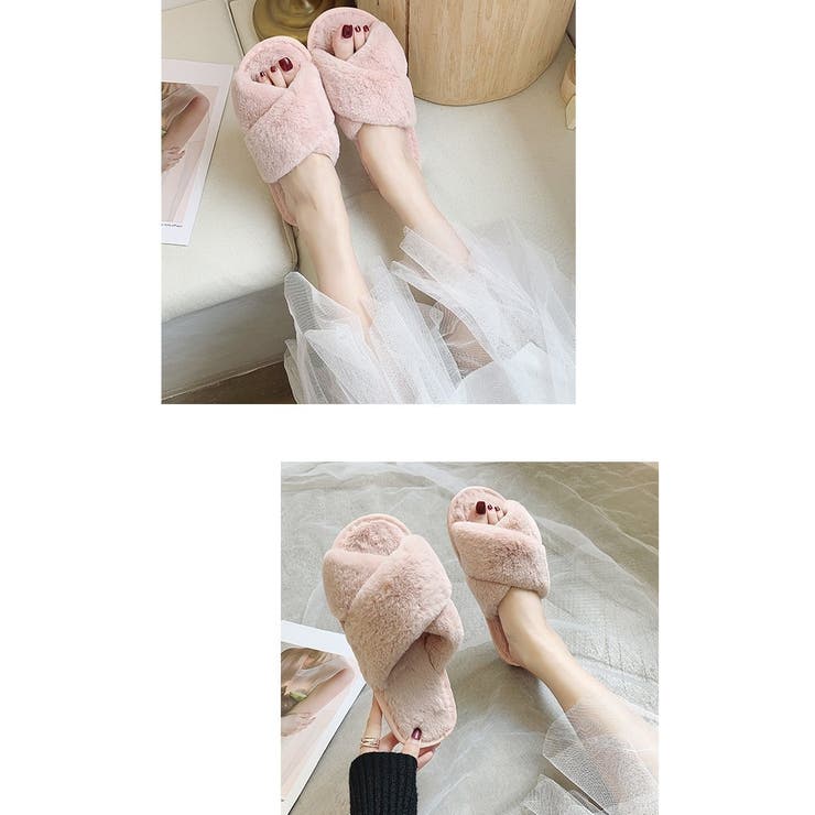 前あきスリッパ スリッパ ルームシューズ | PlusNao | 詳細画像5 