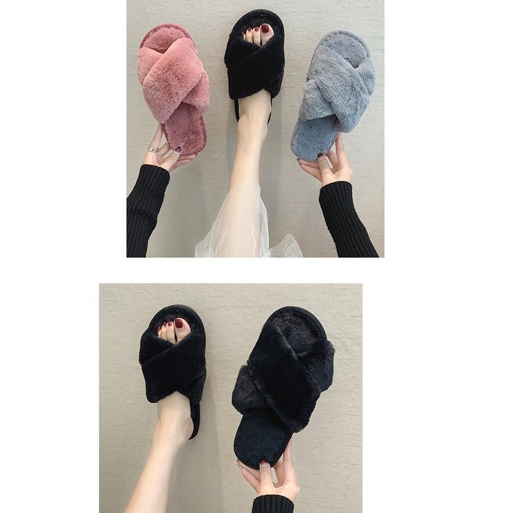 前あきスリッパ スリッパ ルームシューズ | PlusNao | 詳細画像8 