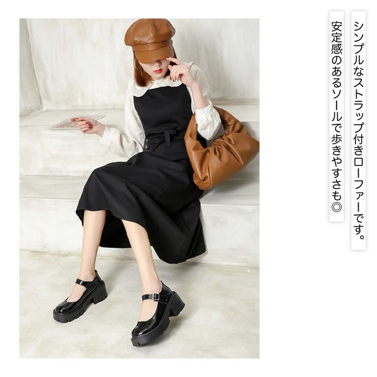 ローファー レディース ストラップ | PlusNao | 詳細画像4 