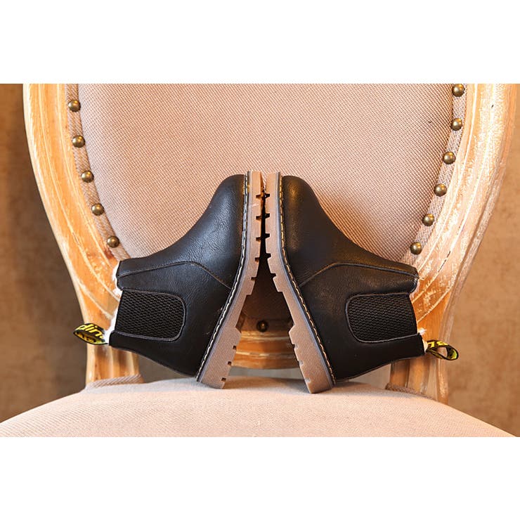 裏ボア 防寒 サイドゴアブーツ | PlusNao | 詳細画像4 