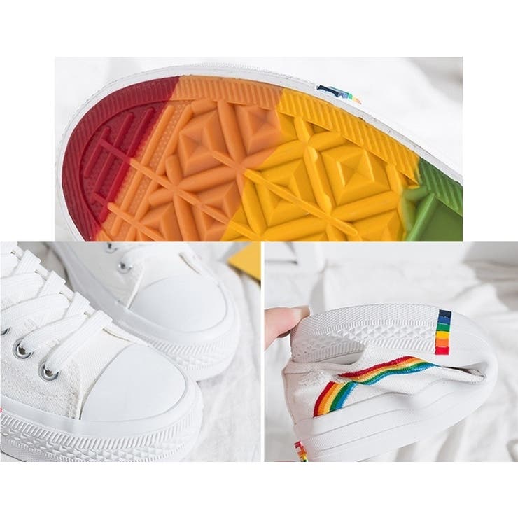 スニーカー キャンバスシューズ レディース | PlusNao | 詳細画像17 