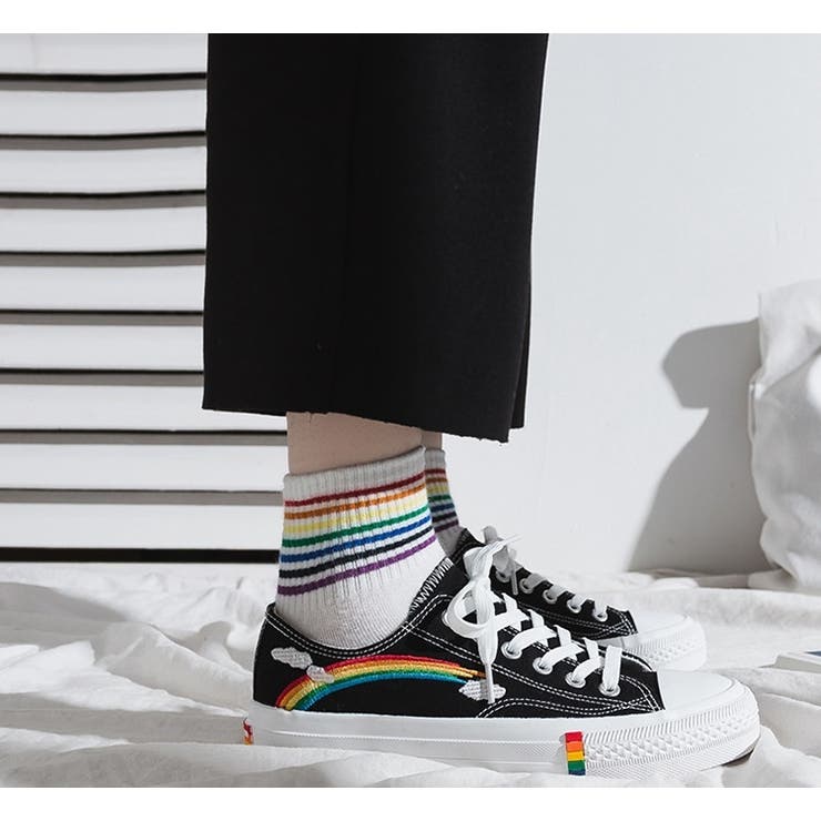 スニーカー キャンバスシューズ レディース | PlusNao | 詳細画像8 