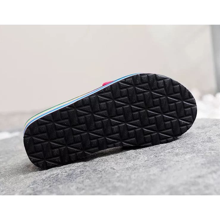 厚底サンダル フラットソール レディース | PlusNao | 詳細画像14 