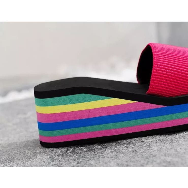 厚底サンダル フラットソール レディース | PlusNao | 詳細画像15 