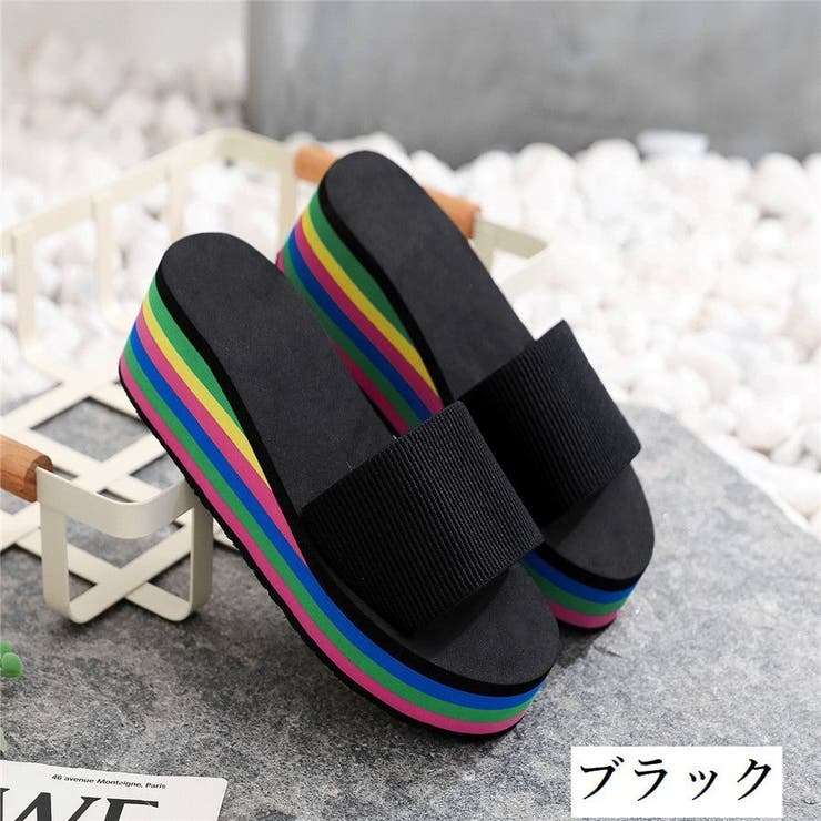 厚底サンダル フラットソール レディース | PlusNao | 詳細画像17 