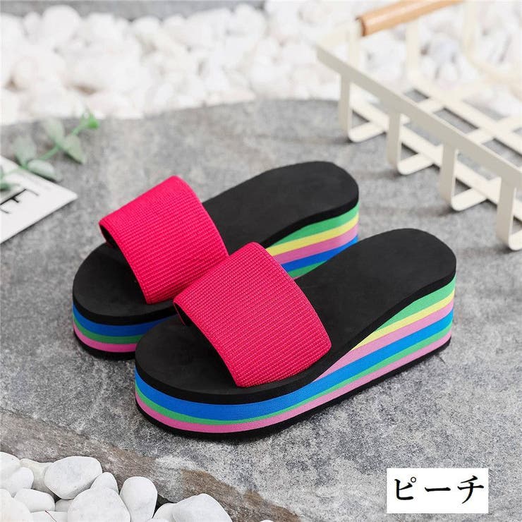 厚底サンダル フラットソール レディース | PlusNao | 詳細画像19 