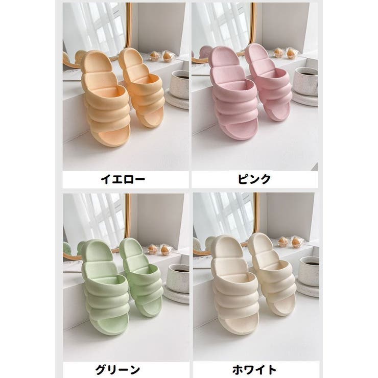 シャワーサンダル ラバースリッパ ビーチサンダル | PlusNao | 詳細画像19 
