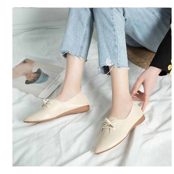 フラットシューズ パンプス バレエシューズ | PlusNao | 詳細画像3 