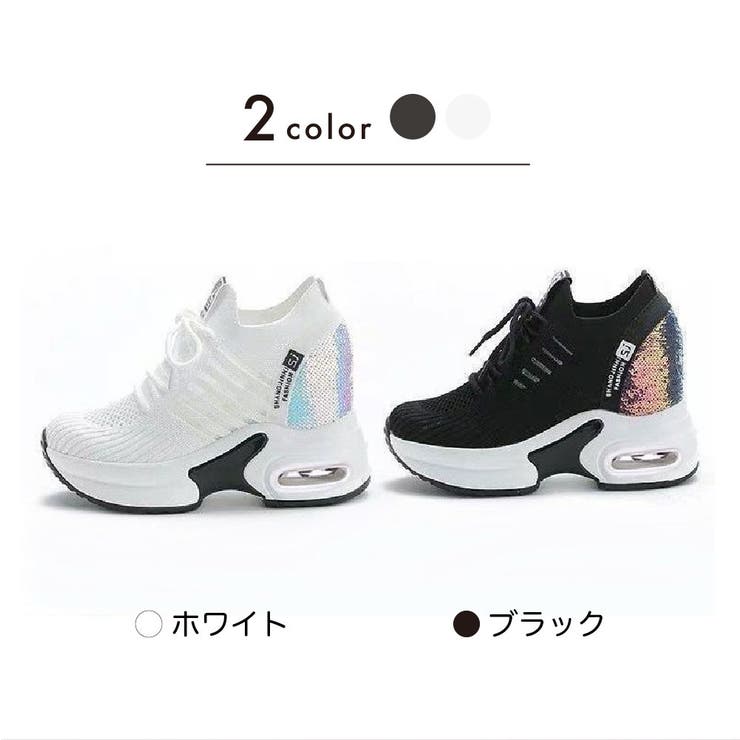 スニーカー インヒール 厚底 | PlusNao | 詳細画像9 