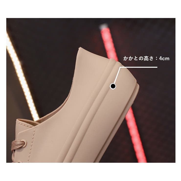 レインシューズ 雨靴 スニーカー | PlusNao | 詳細画像15 