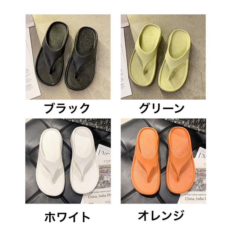トングサンダル ビーチサンダル レディース | PlusNao | 詳細画像18 
