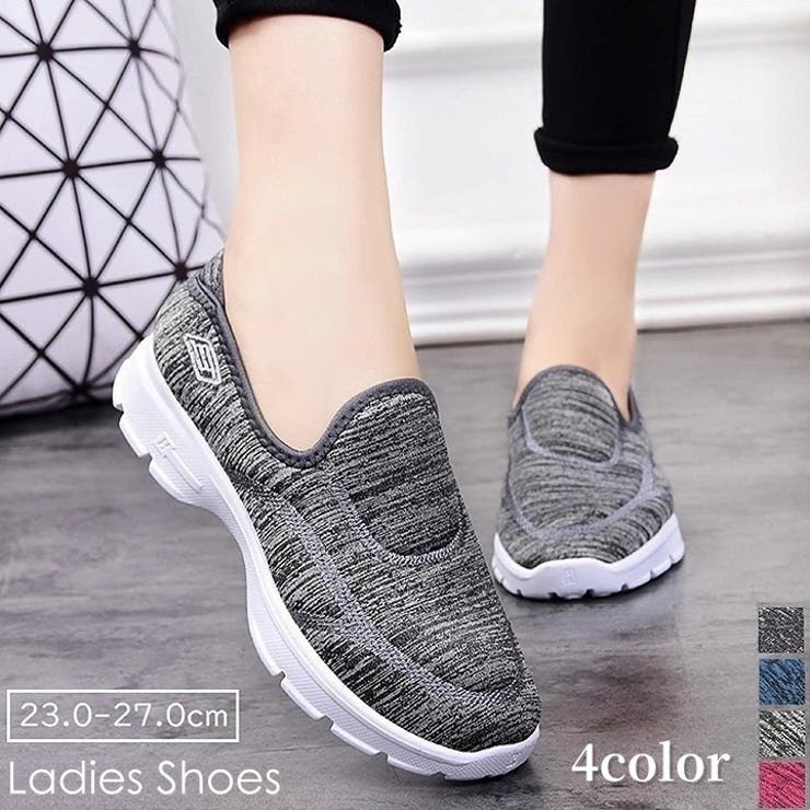 スリッポン スニーカー レディース | PlusNao | 詳細画像1 