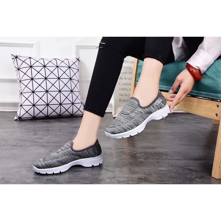 スリッポン スニーカー レディース | PlusNao | 詳細画像6 