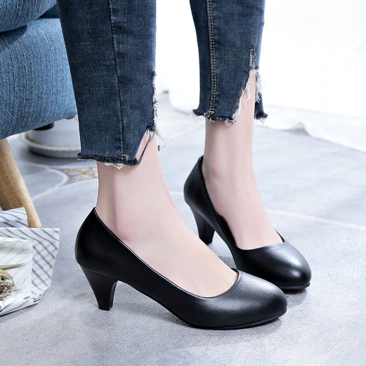 パンプス ミドルヒール ローヒール | PlusNao | 詳細画像11 