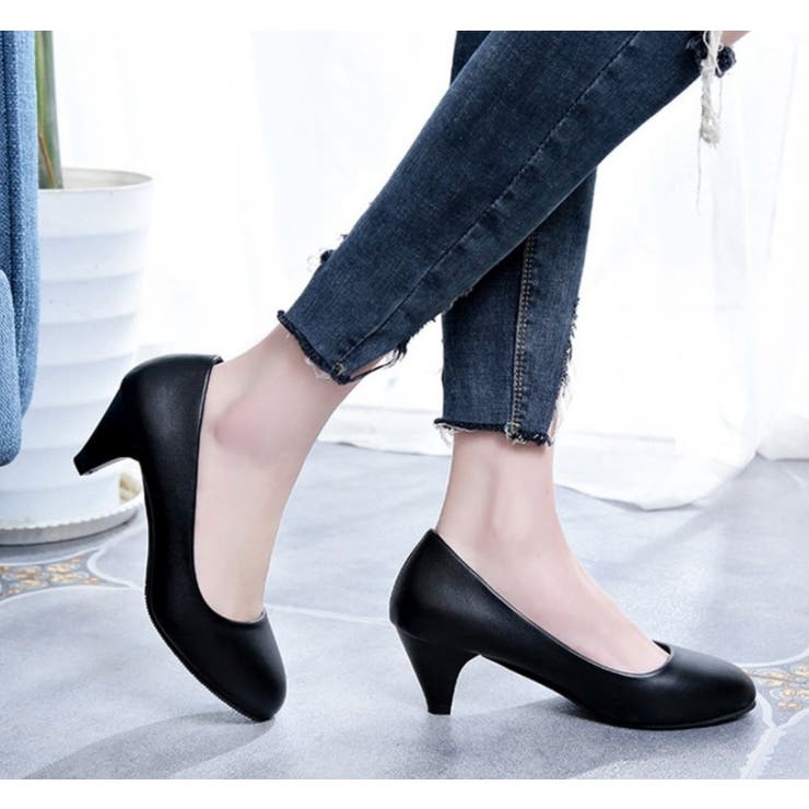 パンプス ミドルヒール ローヒール | PlusNao | 詳細画像13 