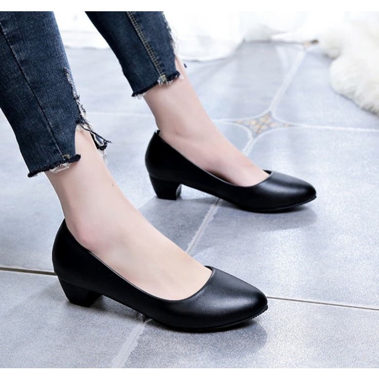 パンプス ミドルヒール ローヒール | PlusNao | 詳細画像17 