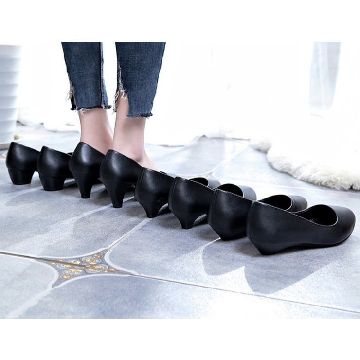 パンプス ミドルヒール ローヒール | PlusNao | 詳細画像18 