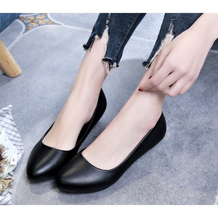 パンプス ミドルヒール ローヒール | PlusNao | 詳細画像6 