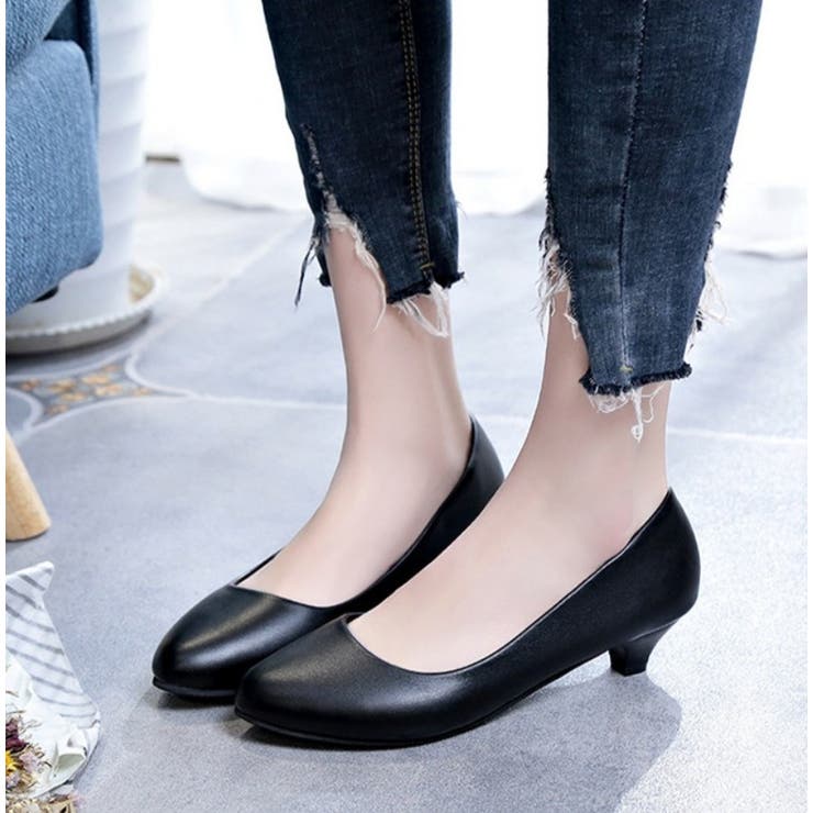 パンプス ミドルヒール ローヒール | PlusNao | 詳細画像8 