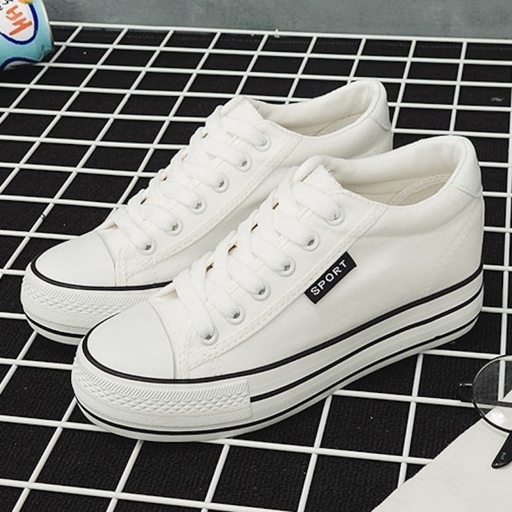 厚底スニーカー ハイソールス ローカット | PlusNao | 詳細画像10 