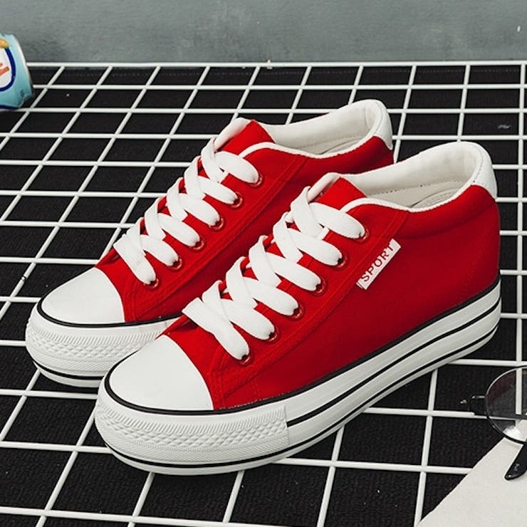 厚底スニーカー ハイソールス ローカット | PlusNao | 詳細画像11 