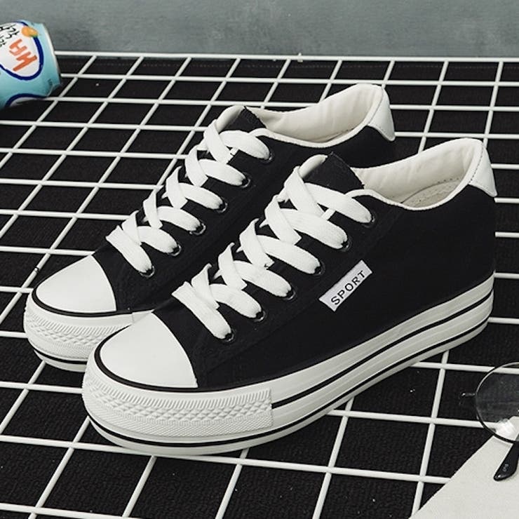 厚底スニーカー ハイソールス ローカット | PlusNao | 詳細画像12 