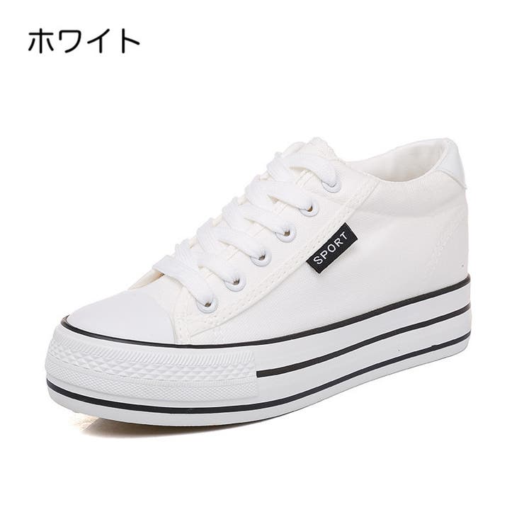 厚底スニーカー ハイソールス ローカット | PlusNao | 詳細画像15 