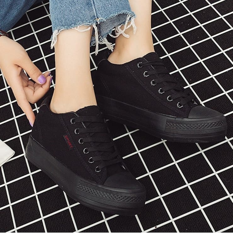 厚底スニーカー ハイソールス ローカット | PlusNao | 詳細画像7 