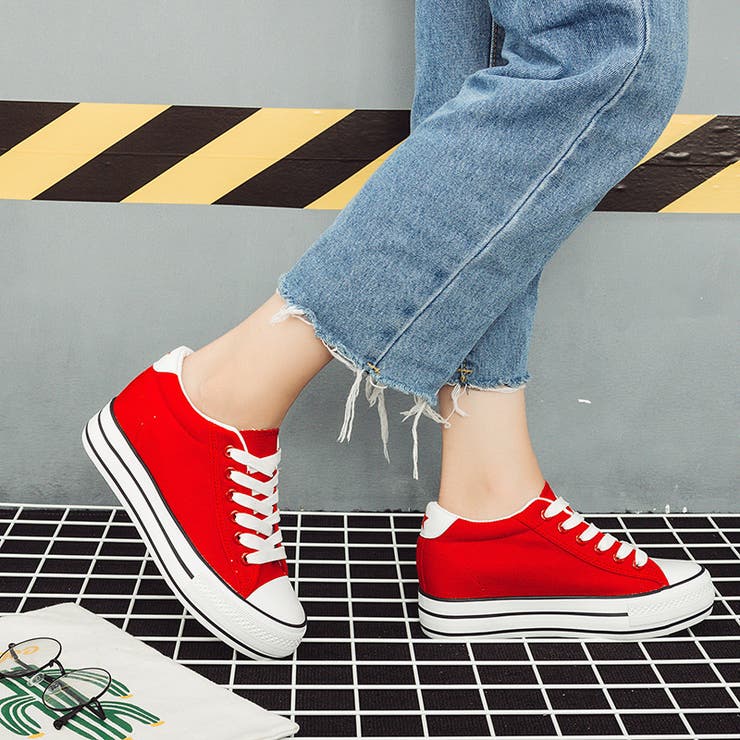 厚底スニーカー ハイソールス ローカット | PlusNao | 詳細画像8 