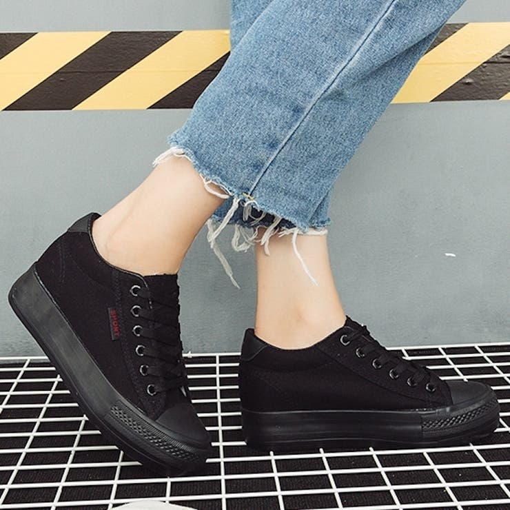 厚底スニーカー ハイソールス ローカット | PlusNao | 詳細画像9 