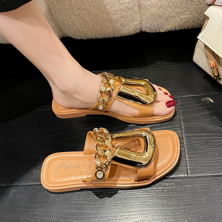 サンダル フラット オープントゥ | PlusNao | 詳細画像11 