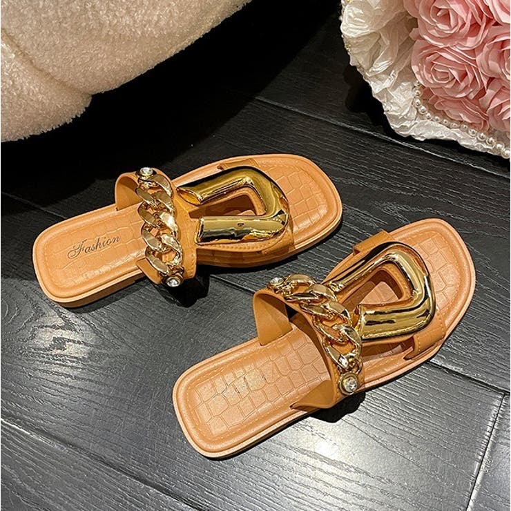 サンダル フラット オープントゥ | PlusNao | 詳細画像16 