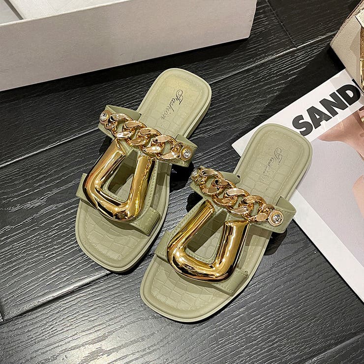 サンダル フラット オープントゥ | PlusNao | 詳細画像4 