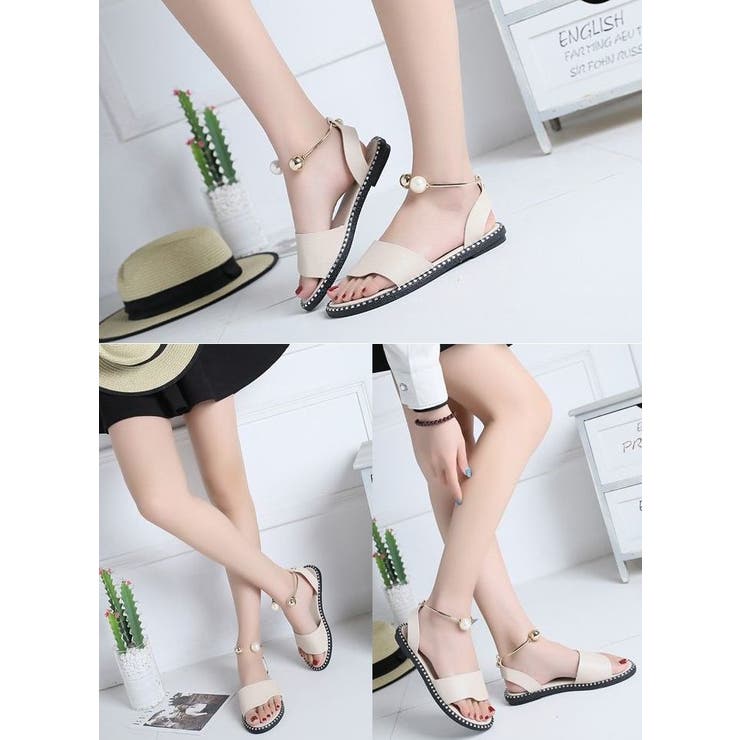 サンダル フラット ぺたんこ | PlusNao | 詳細画像11 