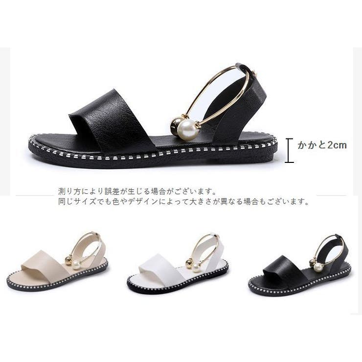 サンダル フラット ぺたんこ | PlusNao | 詳細画像20 