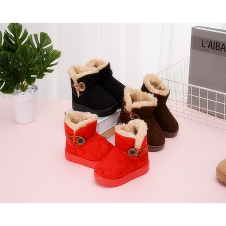 ブーツ ムートン風 キッズ | PlusNao | 詳細画像2 