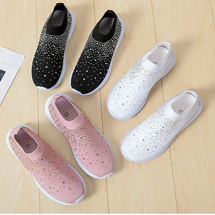 スリッポン スニーカー ヒール高3cm | PlusNao | 詳細画像10 