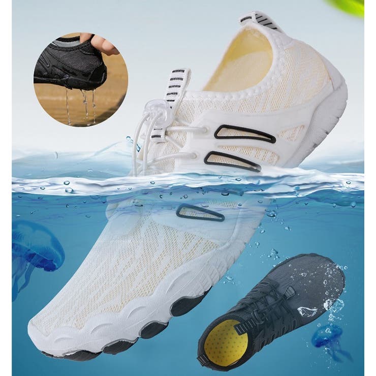 ウォーターシューズ マリンシューズ 水陸両用シューズ | PlusNao | 詳細画像11 