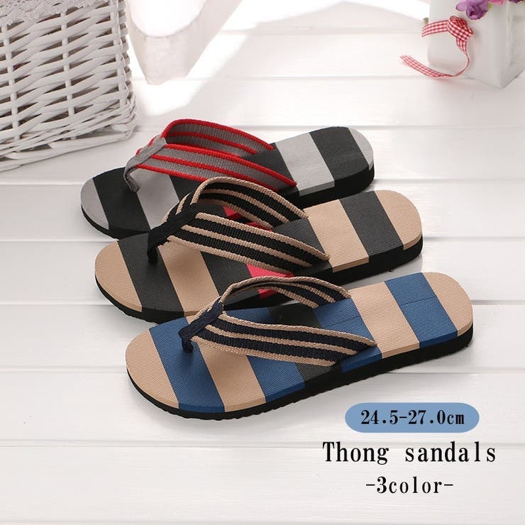 トングサンダル ビーチサンダル スリッパ | PlusNao | 詳細画像1 