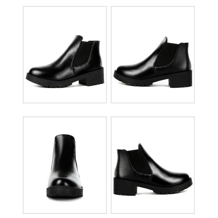 ショートブーツ サイドゴア レディース | PlusNao | 詳細画像13