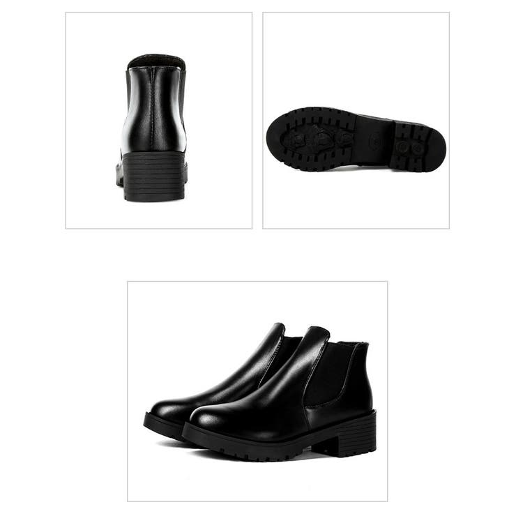 ショートブーツ サイドゴア レディース | PlusNao | 詳細画像14