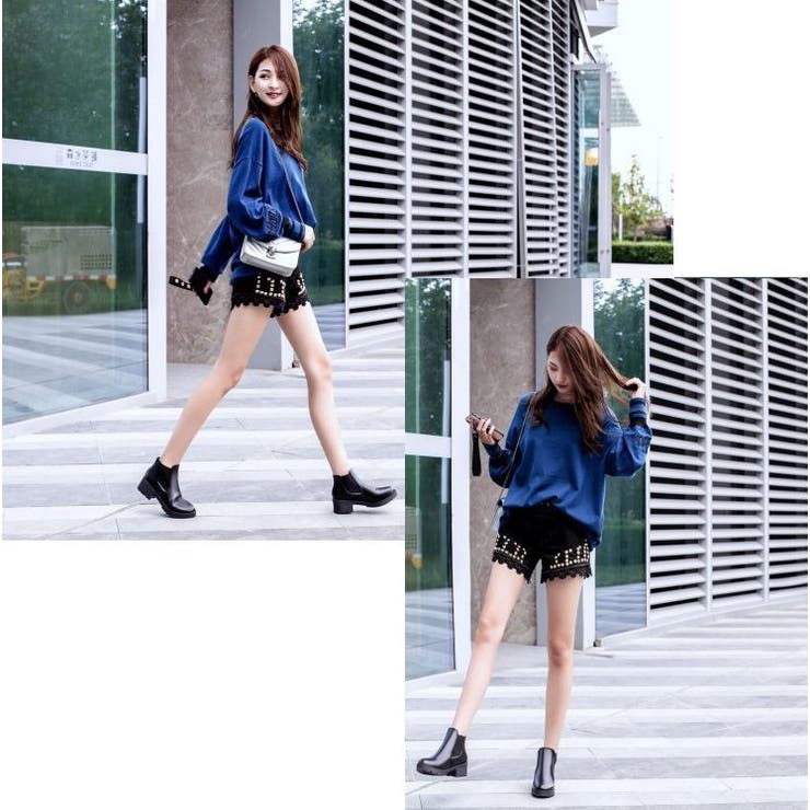 ショートブーツ サイドゴア レディース | PlusNao | 詳細画像7