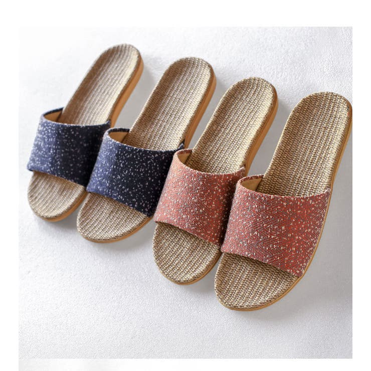 スリッパ ジュート風サンダル ルームシューズ | PlusNao | 詳細画像4 