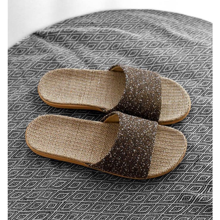 スリッパ ジュート風サンダル ルームシューズ | PlusNao | 詳細画像7 