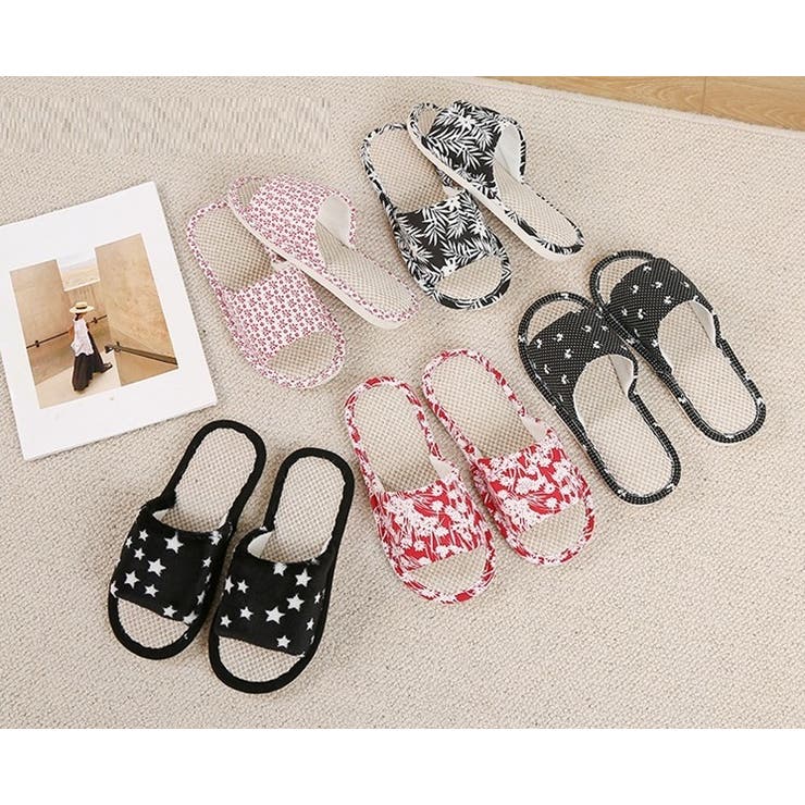 スリッパ 前開き オープントゥ | PlusNao | 詳細画像3 