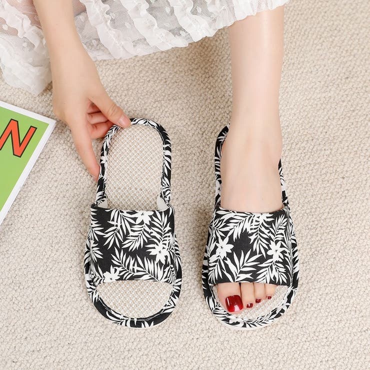 スリッパ 前開き オープントゥ | PlusNao | 詳細画像8 